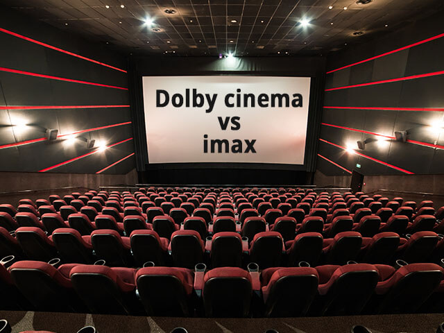 Dolby Cinema and Imax